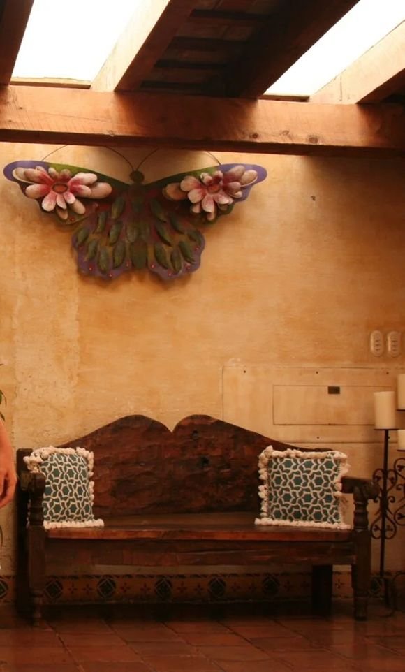 Sala de espera del consultorio de Eva Vázquez